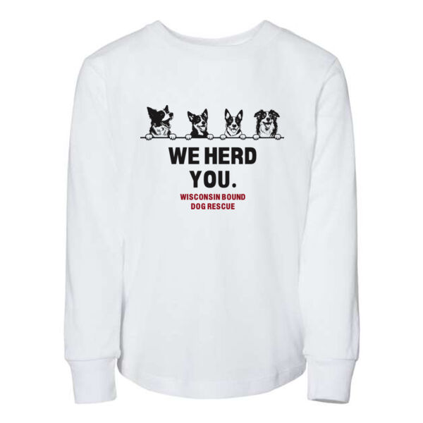 BELLA + CANVAS - Toddler Jersey Long Sleeve Tee - Printed Logo Thumbnail