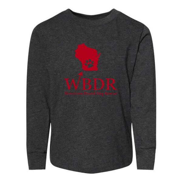 BELLA + CANVAS - Toddler Jersey Long Sleeve Tee - Printed Logo Thumbnail