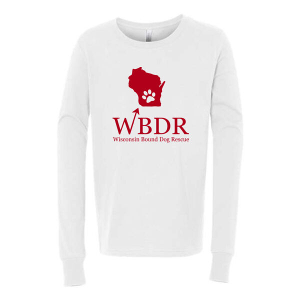 BELLA + CANVAS - Youth Jersey Long Sleeve Tee - Printed Logo Thumbnail