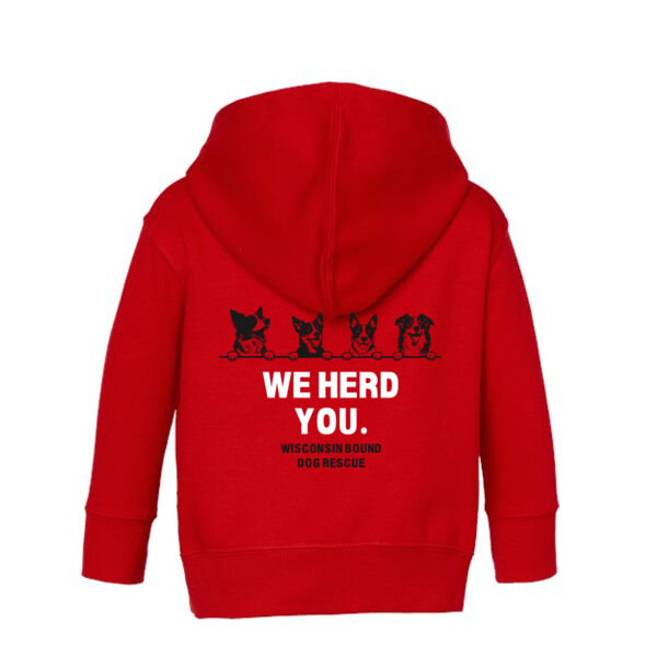 Rabbit Skins - Infant Full-Zip Fleece Hoodie - Printed Logo Thumbnail