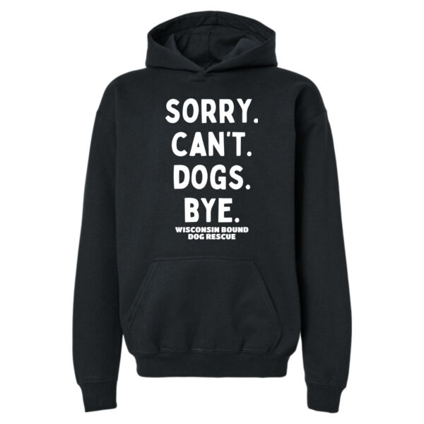 Gildan - Softstyle® Youth Midweight Hooded Sweatshirt - Printed Logo Thumbnail