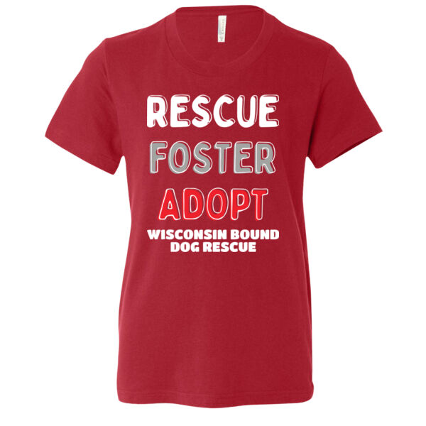 BELLA + CANVAS - Youth Jersey Tee - Printed Logo Thumbnail