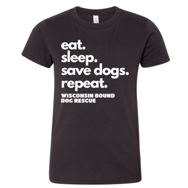 BELLA + CANVAS - Youth Jersey Tee - Printed Logo Thumbnail