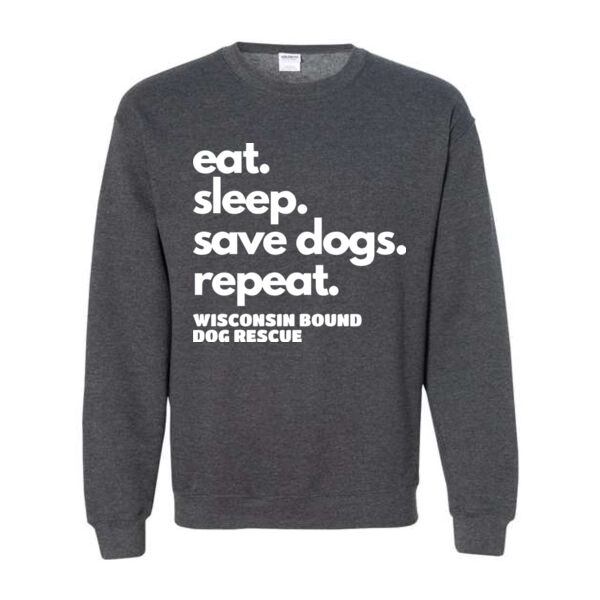 Gildan - Heavy Blend™ Crewneck Sweatshirt - Printed Logo Thumbnail