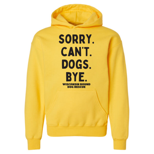 Gildan - Softstyle® Youth Midweight Hooded Sweatshirt - Printed Logo Thumbnail