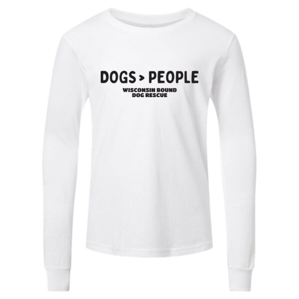 BELLA + CANVAS - Youth Heather CVC Long Sleeve Tee - Printed Logo Thumbnail