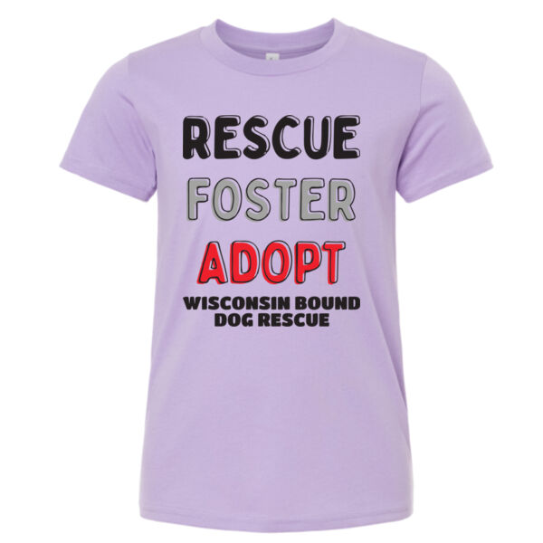 BELLA + CANVAS - Youth Jersey Tee - Printed Logo Thumbnail