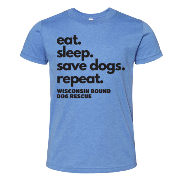 BELLA + CANVAS - Youth Jersey Tee - Printed Logo Thumbnail