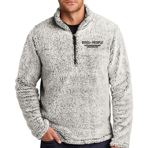 Port Authority® Cozy 1/4-Zip Fleece - Embroidered Logo Thumbnail
