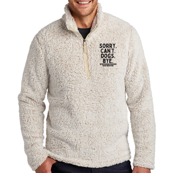 Port Authority® Cozy 1/4-Zip Fleece - Embroidered Logo Thumbnail