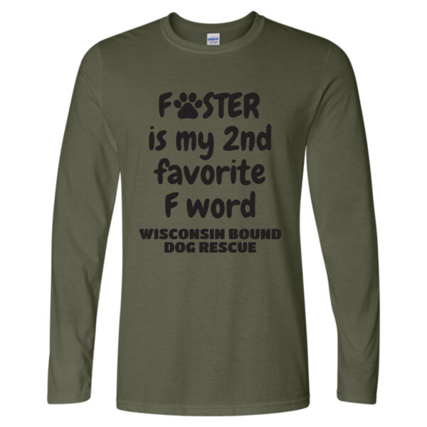 Gildan - Softstyle® Long Sleeve T-Shirt - Printed Logo Thumbnail