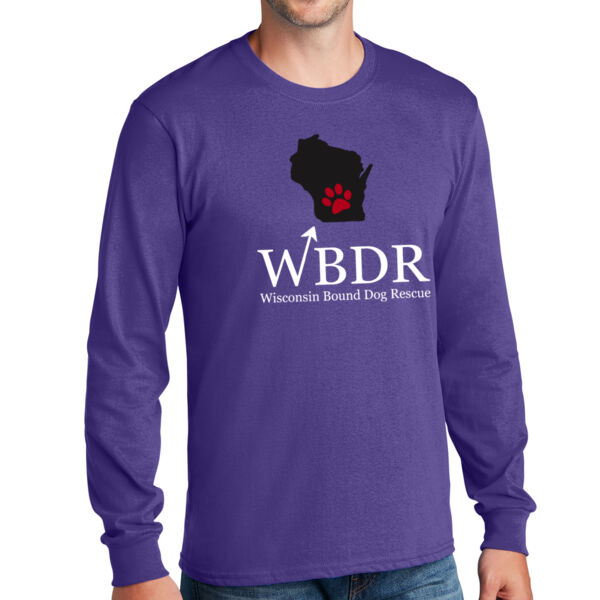 Port & Company® Long Sleeve Core Cotton Tee - Printed Logo Thumbnail