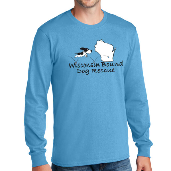 Port & Company® Long Sleeve Core Cotton Tee - Printed Logo Thumbnail