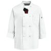 Eight Knot Button Chef Coat with Thermometer Pocket Thumbnail