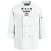 Eight Knot Button Chef Coat with Thermometer Pocket Thumbnail