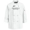 Eight Knot Button Chef Coat with Thermometer Pocket Thumbnail