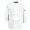 Eight Knot Button Chef Coat with Thermometer Pocket Thumbnail