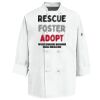 Eight Knot Button Chef Coat with Thermometer Pocket Thumbnail