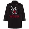 Ten Pearl Button Black Chef Coat Thumbnail