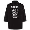 Ten Pearl Button Black Chef Coat Thumbnail