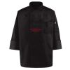 Black Knot Button Chef Coat Thumbnail